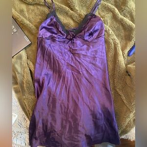 La SENZA Purple Satin Lingerie